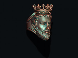 King ring 3D-Druckmodell