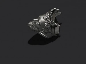 King ring 3D Print Model