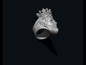King ring 3D-Druckmodell