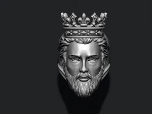 King ring 3D Print Model