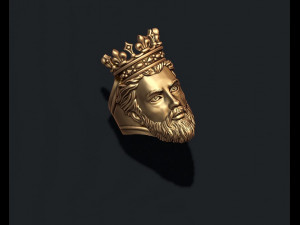 King ring 3D-Druckmodell