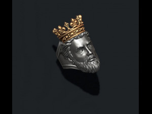 King ring 3D-Druckmodell
