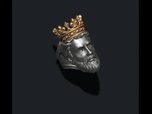 King ring 3D Print Model