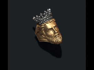 King ring 3D-Druckmodell
