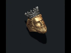 King ring 3D Print Model