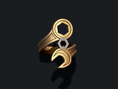 Wrench ring Modèles 3D en vedette