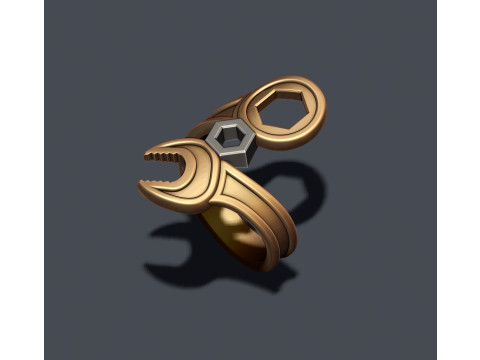 Wrench ring 3D Baskı Modeli