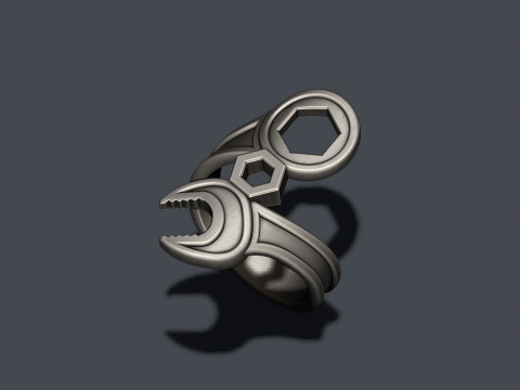 Wrench ring 3D Baskı Modeli