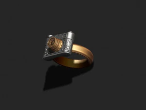 Fotoğraf makinesi halkası 3D Baskı Modeli