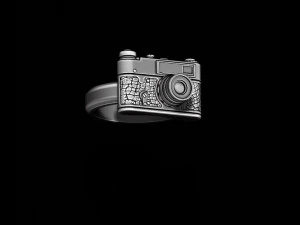 Photo camera ring 3D Print Model