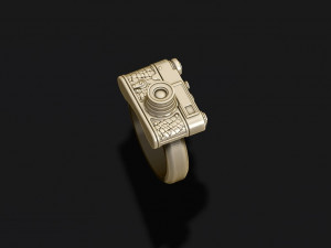 Photo camera ring 3D 打印模型