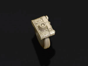 Photo camera ring 3D Print Model