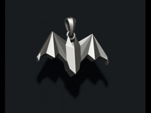 Low poly ship camel lion parrot bat dove bull pendants pack 3d print model 3D 프린트 모델