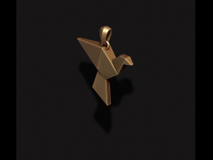 Low poly ship camel lion parrot bat dove bull pendants pack 3d print model 3D 프린트 모델