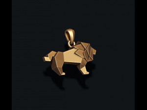 Low poly ship camel lion parrot bat dove bull pendants pack 3d print model 3D 프린트 모델