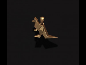 Low poly ship camel lion parrot bat dove bull pendants pack 3d print model 3D 프린트 모델