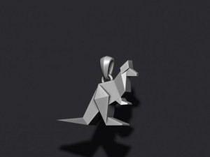 Low poly ship camel lion parrot bat dove bull pendants pack 3d print model 3D 프린트 모델