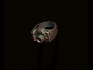 photo camera ring 3D Print Model