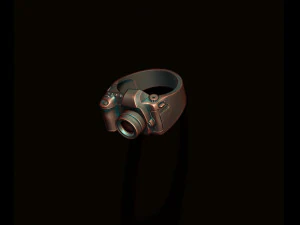 Photo camera ring 3D Print Model