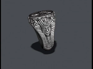 Egyptian pharaoh ring 3D Print Model