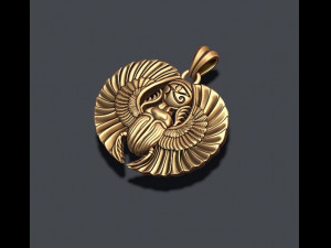 Egyptian scarab pendant 3D Print Model