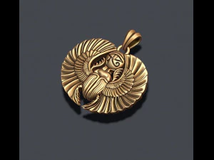 Egyptian scarab pendant 3D Print Model