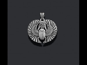 Egyptian scarab pendant Modelo de Impressão 3D