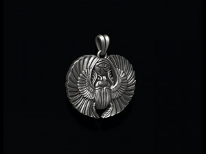 Egyptian scarab pendant 3D Print Model