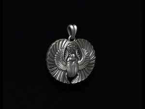 Egyptian scarab pendant 3D Print Model