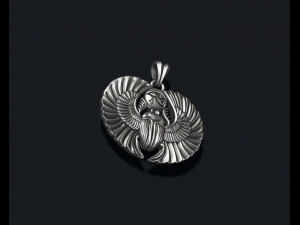 Egyptian scarab pendant 3D Print Model