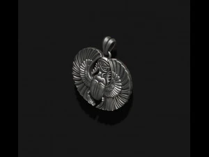 Egyptian scarab pendant 3D Print Model