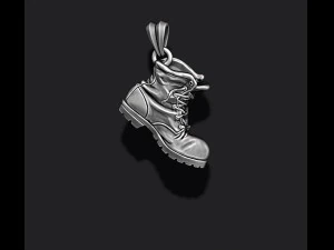 Old boot pendant 3D Print Model