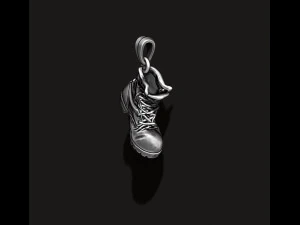 Old boot pendant 3D Print Model