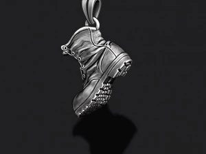 Old boot pendant 3D Print Model