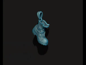 Old boot pendant 3D Print Model