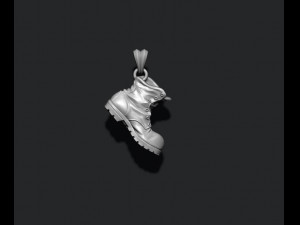 Old boot pendant Modèles 3D en vedette