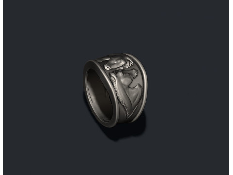 Horse ring 3D 打印模型