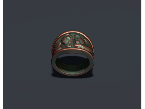 Horse ring 3D 打印模型