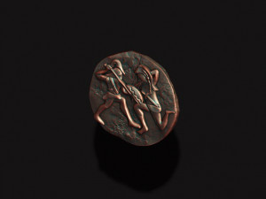 Old coin v5 3D Print Model