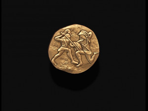 Old coin v5 3D Print Model