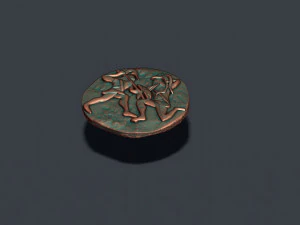 Old coin v5 3D Print Model