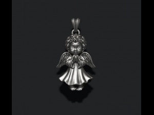 Baby angel pendant 3D Принт Модель