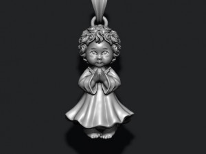 Baby pendant 3D प्रिंट मॉडल