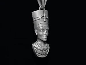 Nefertiti pendant 3D Print Model