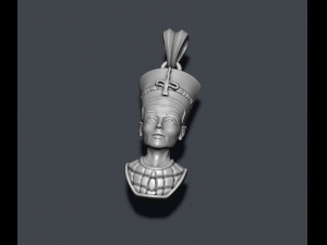 Nefertiti pendant Modelo de impresión 3D