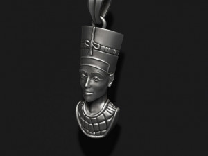 Nefertiti pendant 3D Druckmodell