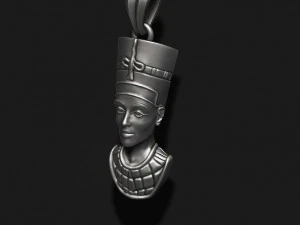 Nefertiti pendant 3D Print Model