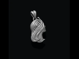 Queen pendant 3D Print Model