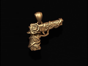 And rose pendant Modelo de impresión 3D