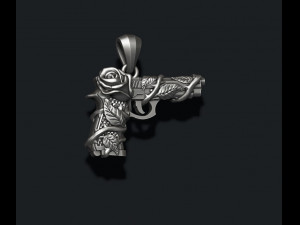 And rose pendant Modelo de impresión 3D